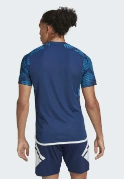 Adidas Performance Print T-shirt - Blue -adidas Performance Shop b06a464ece084f16934d68f0ea5670ef