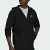 Adidas Performance ESSENTIAL - Zip-up Sweatshirt - Black -adidas Performance Shop b0894a2e203846848c2f50726e2592d0