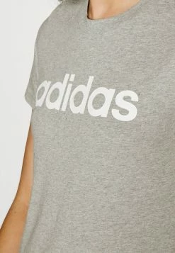 Adidas Performance LOUNGEWEAR ESSENTIALS SLIM LOGO - Print T-shirt - Medium Grey Heather/white 11 Adidas Performance LOUNGEWEAR ESSENTIALS SLIM LOGO - Print T-shirt - Medium Grey Heather/white -adidas Performance Shop b0a312e763724a54a232509d0b118d18