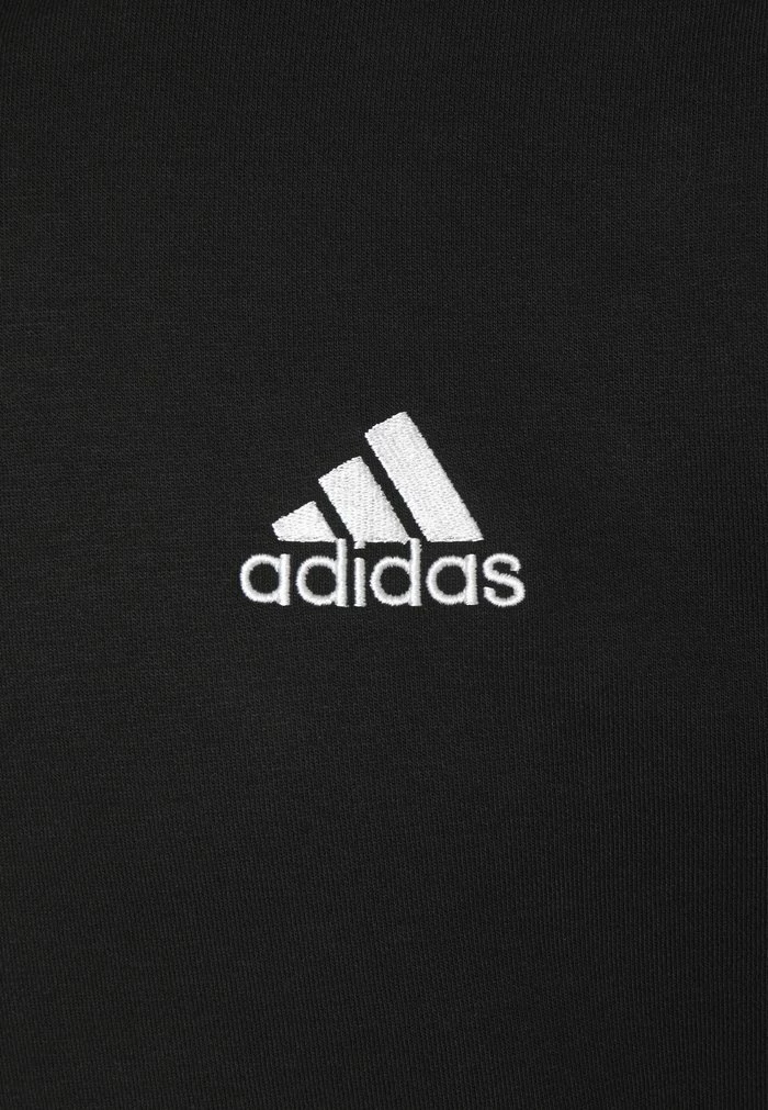 Adidas Performance 3 STRIPES ESSENTIALS - Hoodie - Black/white 8 Adidas Performance 3 STRIPES ESSENTIALS - Hoodie - Black/white - Image 6