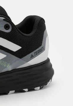 Adidas Performance TERREX TWO FLOW - Trail Running Shoes - Core Black/crystal White/solar Yellow -adidas Performance Shop b1220111f7e8406abcd6bce9613772b1
