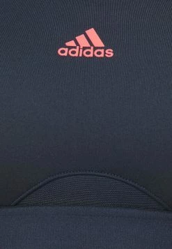 Adidas Performance Medium Support Sports Bra - Legend Ink/acid Red -adidas Performance Shop b1565386e9974254ad40a6642b36c88c