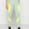 Adidas Performance Leggings - Linen Green/beam Yellow 1 Adidas Performance Leggings - Linen Green/beam Yellow -adidas Performance Shop b17151f34a7d4a76878f048590b65d3c