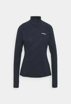 Adidas Performance TERREX TRACEROCKER HALF ZIP - Long Sleeved Top - Legend Ink -adidas Performance Shop b1d860cd82d945bc89fe40c1411a1698