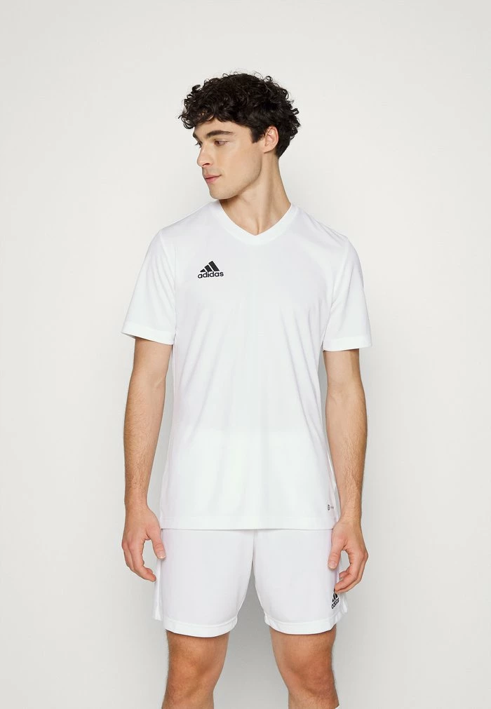 Adidas Performance ENTRADA - Sports T-shirt - White 3 Adidas Performance ENTRADA - Sports T-shirt - White