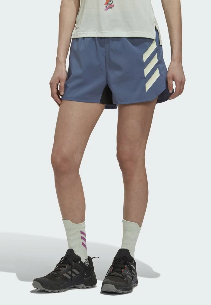 Adidas Performance AGRAVIC SHORT - Sports Shorts - Blue 3 Adidas Performance AGRAVIC SHORT - Sports Shorts - Blue