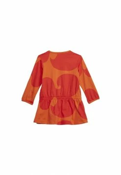 Adidas Performance MARIMEKKO - Jersey Dress - Orange -adidas Performance Shop b1fbbc81632b4610a3f968642e239cfe