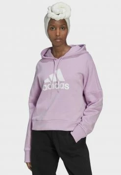 Adidas Performance FUTURE ICON BADGE - Sweatshirt - Purple -adidas Performance Shop b25db4fbefb14f7595532ec77fa39eb8