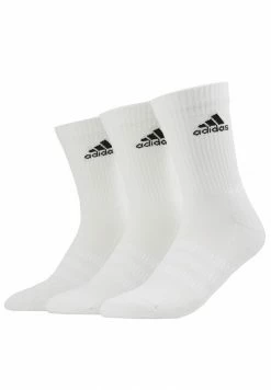 Adidas Performance CUSH 3 PACK UNISEX - Sports Socks - White/black -adidas Performance Shop b2e9b1e0186b40d29a5e6abc5e4a4328