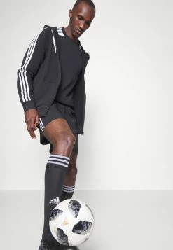 Adidas Performance JUVENTUS TURIN HOODY - Club Wear - Black/white -adidas Performance Shop b3111bc712a442f3980724fcda4feacd