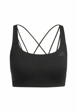 Adidas Performance BRA - Medium Support Sports Bra - Black -adidas Performance Shop b33b0301344e4dff968e6c4cfbcb6760