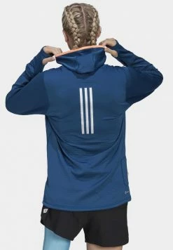 Adidas Performance X-CITY LONG SLEEVE - Fleece Jumper - Blue 8 Adidas Performance X-CITY LONG SLEEVE - Fleece Jumper - Blue -adidas Performance Shop b38df7cb52fe409ca8b609d5cef2e9c8