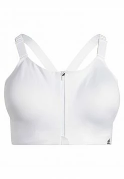 Adidas Performance TLRD - High Support Sports Bra - White/black -adidas Performance Shop b3a80fbc926a4edcac8c55f8dba5a1e8