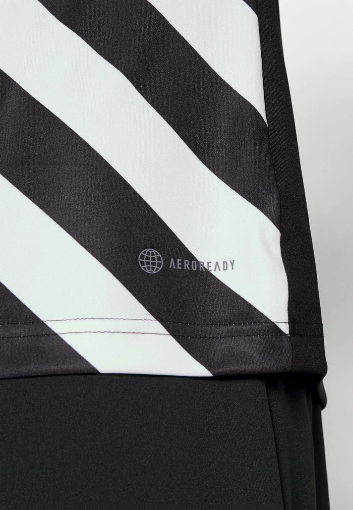 Adidas Performance ENTRADA 22 GFX - Football Shirt - Black/white 8 Adidas Performance ENTRADA 22 GFX - Football Shirt - Black/white - Image 6