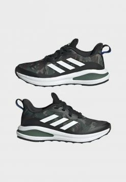 Adidas Performance FORTARUN LACE - Neutral Running Shoes - Black -adidas Performance Shop b3eead01b69f4faab575d0cdabdded4e