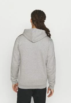 Adidas Performance ESSENTIALS 3 STRIPES FULL ZIP - Zip-up Sweatshirt - Medium Grey Heather -adidas Performance Shop b4627f09a3bc42c3b5937dae48001907