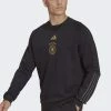 Adidas Performance DEUTSCHLAND DFB COTTON MIX CREW - Sweatshirt - Black -adidas Performance Shop b4eff978ab93400eba413c9a94097dee