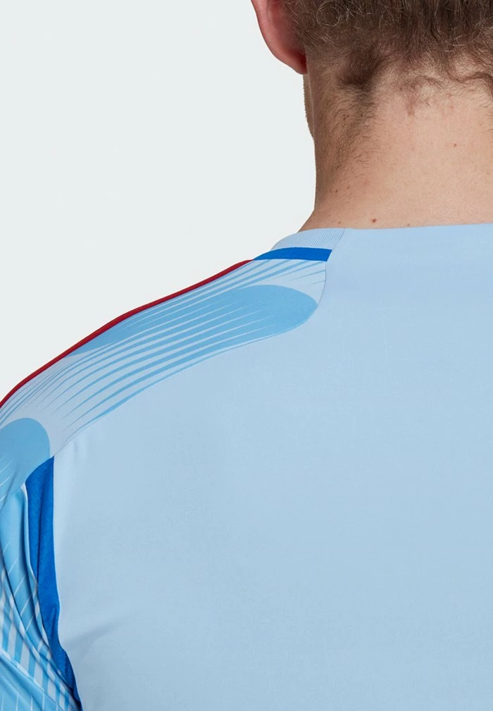 Adidas Performance SPAIN FEF AWAY JERSEY - National Team Wear - Glow Blue Glow Blue 7 Adidas Performance SPAIN FEF AWAY JERSEY - National Team Wear - Glow Blue Glow Blue - Image 5