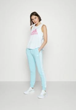 Adidas Performance Tracksuit Bottoms - Bliss Blue/white -adidas Performance Shop b5595106dcc64484b60af3bd85a5c8f1