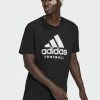 Adidas Performance FOOTBALL LOGO TEE - Print T-shirt - Black 1 Adidas Performance FOOTBALL LOGO TEE - Print T-shirt - Black -adidas Performance Shop b600ebe028764d10aa6c26d806576e40