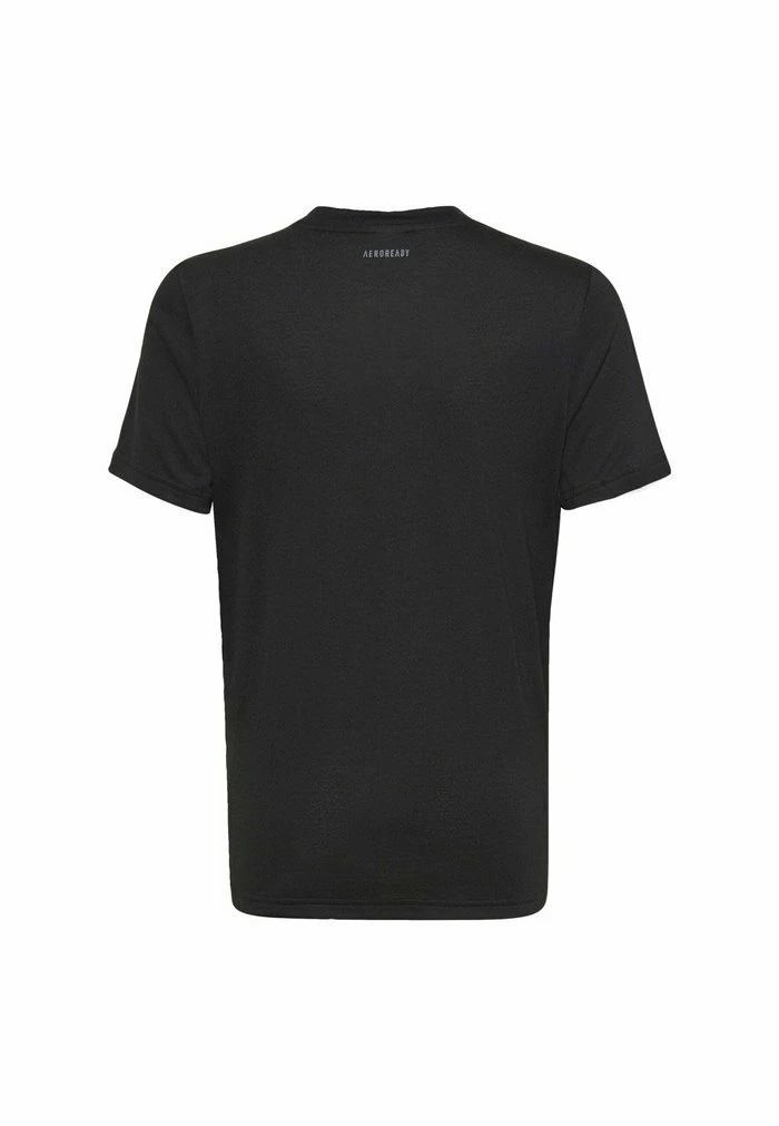 Adidas Performance AEROREADY - Print T-shirt - Black 4 Adidas Performance AEROREADY - Print T-shirt - Black - Image 2