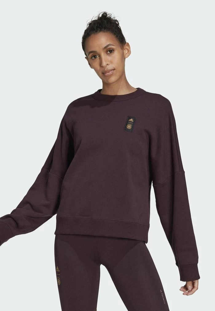 Adidas Performance GERMANY CREW - Sweatshirt - Red 3 Adidas Performance GERMANY CREW - Sweatshirt - Red