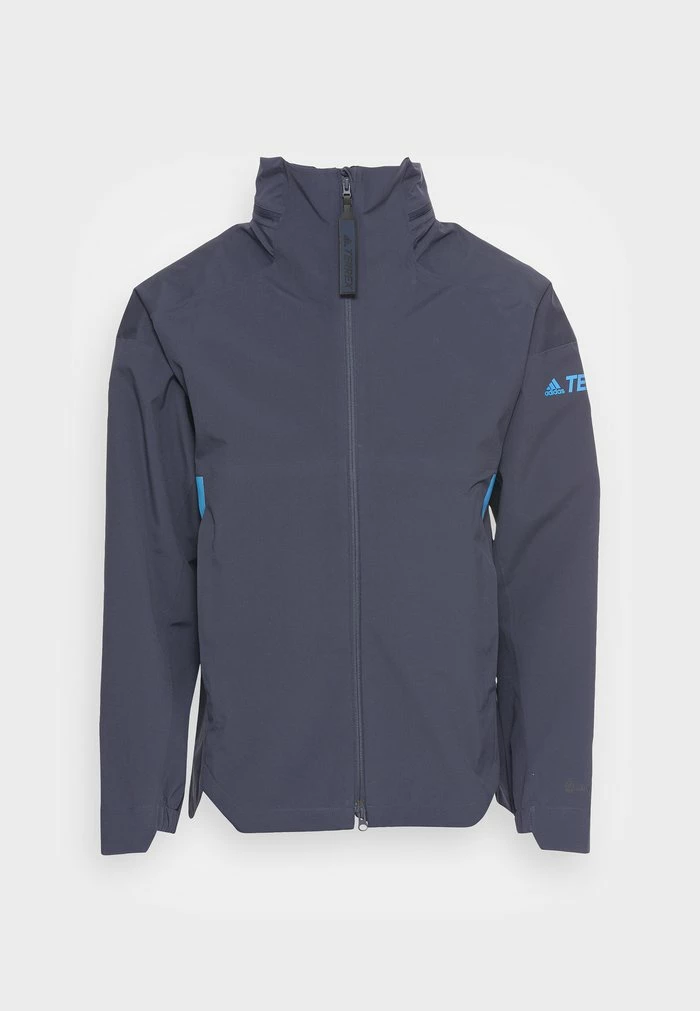 Adidas Performance MYSHELTER - Waterproof Jacket - Blue 6 Adidas Performance MYSHELTER - Waterproof Jacket - Blue - Image 4