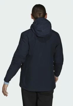 Adidas Performance MT JK FOUNDATION PRIMEGREEN - Outdoor Jacket - Blue -adidas Performance Shop b7fcdda956dc40e1a6a543c1203897ab