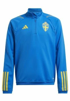 Adidas Performance 4-3-D-05-2 - Long Sleeved Top - Glow Blue Eqt Yellow