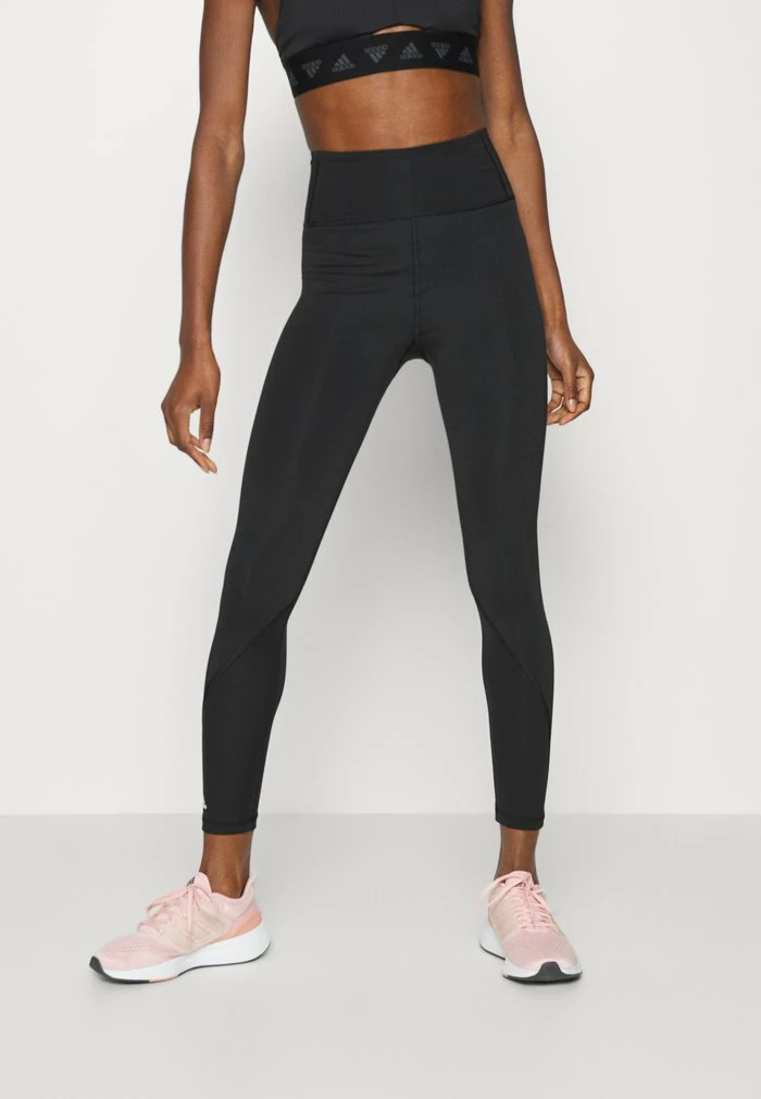 Adidas Performance SOLID - Leggings - Black 3 Adidas Performance SOLID - Leggings - Black