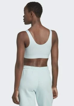 Adidas Performance PURELOUNGE - Sports Bra - Blue -adidas Performance Shop b8b0ff44816447e6abdc93c7edfda0d5