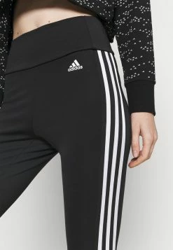 Adidas Performance W 3S 78 TIG - Leggings - Black/white -adidas Performance Shop b8b4849b18134da6bea7c289f6fa4bc2