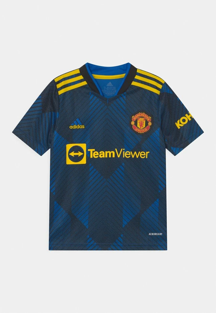 Adidas Performance MANCHESTER UNITED AEROREADY UNISEX - Club Wear - Glory Blue 3 Adidas Performance MANCHESTER UNITED AEROREADY UNISEX - Club Wear - Glory Blue
