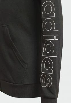 Adidas Performance ESSENTIALS - Zip-up Sweatshirt - Black -adidas Performance Shop b961ab31e1064254a418e5df81f8b6aa