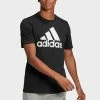 Adidas Performance ESSENTIALS BIG LOGO T-SHIRT - Print T-shirt - Black 1 Adidas Performance ESSENTIALS BIG LOGO T-SHIRT - Print T-shirt - Black -adidas Performance Shop b9776ce7c8f843eeb3ea1050f0cd025f