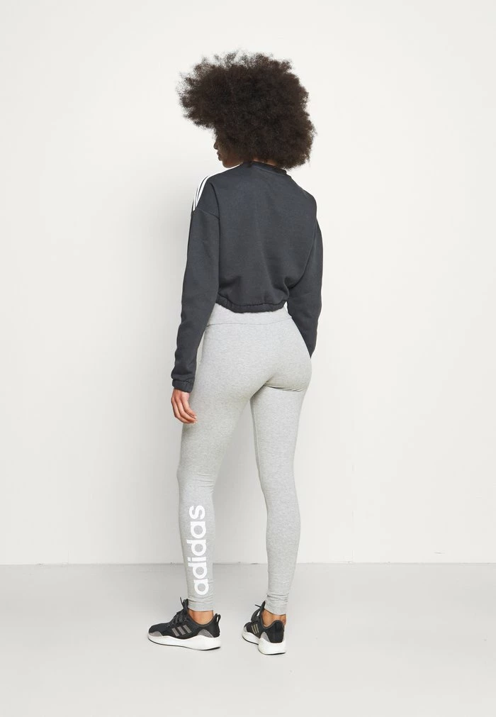 Adidas Performance CROP CREW - Sweatshirt - Carbon 5 Adidas Performance CROP CREW - Sweatshirt - Carbon - Image 3