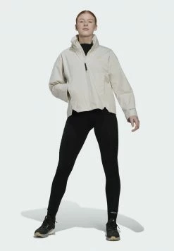 Adidas Performance W TRAVEER RR J - Hardshell Jacket - Beige -adidas Performance Shop ba200b1db2da4e7bad4a3daa0aaa6887