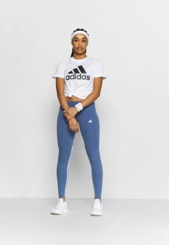 Adidas Performance W BL T - Print T-shirt - White/black -adidas Performance Shop ba3cefd83de54b7f9eff2bffabffa448