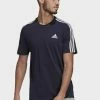 Adidas Performance ESSENTIALS - Print T-shirt - Dark Blue -adidas Performance Shop ba5657aefc90409caa5923406d7f030c