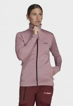 Adidas Performance FULL ZIP - Fleece Jacket - Purple