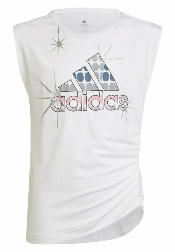 Adidas Performance DANCE - Print T-shirt - White 3 Adidas Performance DANCE - Print T-shirt - White
