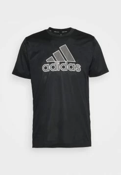 Adidas Performance BOS TEE - Print T-shirt - Black 14 Adidas Performance BOS TEE - Print T-shirt - Black -adidas Performance Shop badab9e60e0e477bb9aff22cab9fd0cf
