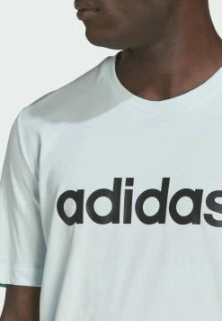 Adidas Performance M LIN SJ T - Print T-shirt - Blue -adidas Performance Shop bb1f1d8c9c4b4efab568aa15095ee695