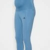 Adidas Performance MATERNITY - Leggings - Altered Blue/black 1 Adidas Performance MATERNITY - Leggings - Altered Blue/black -adidas Performance Shop bb36378874cc47e3b31b8966dce68d9d