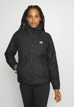 Adidas Performance BASIC 3 STRIPES INSULATED - Winter Jacket - Black