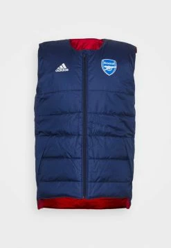 Adidas Performance ARSENAL LONDON PAD VEST - Waistcoat - Collegiate Navy/active Maroon
