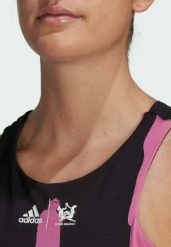 Adidas Performance THEBE MAGUGU TENNIS NEW YORK - Top - Black -adidas Performance Shop bbf3b018f7484f04b0eb351c21c85a26