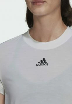 Adidas Performance TENNIS FREELIFT - Print T-shirt - White -adidas Performance Shop bc19bc34f551459ea50825ad405bdef3