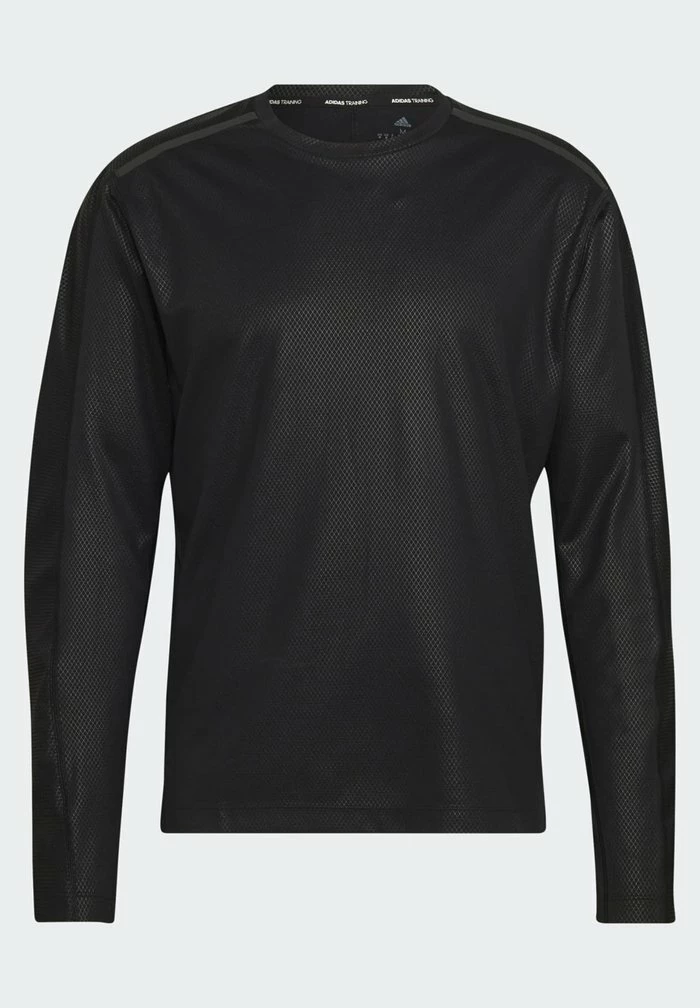 Adidas Performance LONG SLEEVE - Long Sleeved Top - Black 6 Adidas Performance LONG SLEEVE - Long Sleeved Top - Black - Image 4