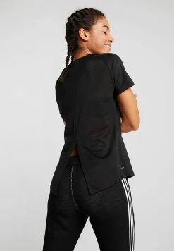 Adidas Performance 3S TEE - Print T-shirt - Black -adidas Performance Shop bc2cf9cef25945349dde6c6c3dfd9b97